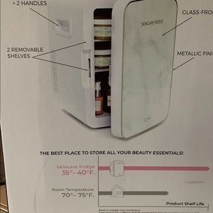 Brand new skincare fridge By teami blends💫